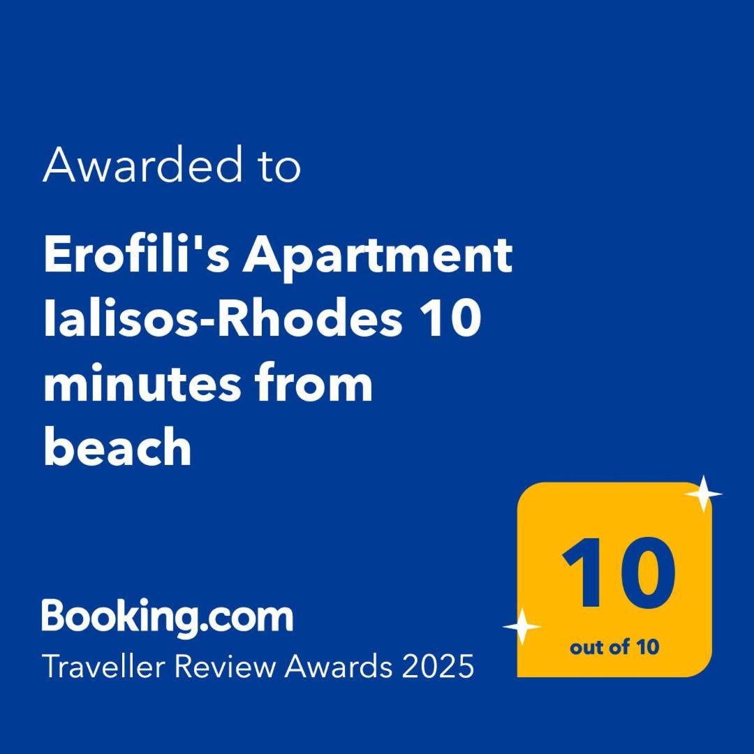 Apartamento Erofili's Ialisos-rhodes 10 Minutes From *